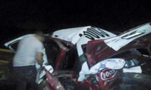 Así quedó el vehículo.