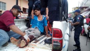 Dicen que les violaron sus derechos humanos al presunto delincuente Oscar Carrillo.