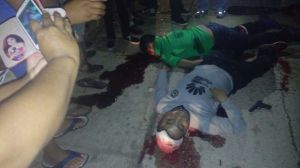 Tres ejecutados en Las Choapas.