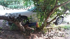 El cuerpo quedó tendido.