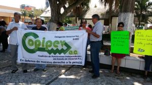 Quieren que se les pague lo que ya trabajaron.