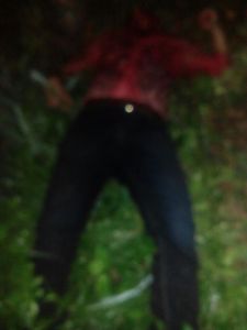 Lo asesinaron salvajemente.