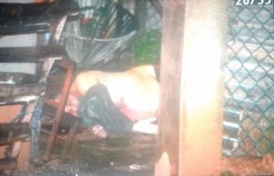 Lo mataron a balazos.