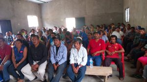 Organizan asamblea ejidal.