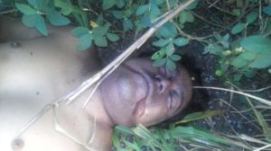 Esta es la persona que fue ejecutada y cuyo cuerpo arrojado sobre el pantano... por Las Matas.
