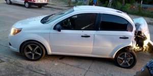 Viajaba dentro este vehículo.