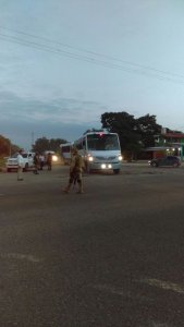 Hay operativo de desalojo.