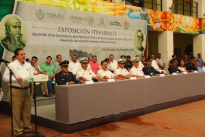 Durante la inauguración.