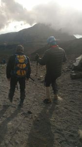 Rescate en el Pico de Orizaba.