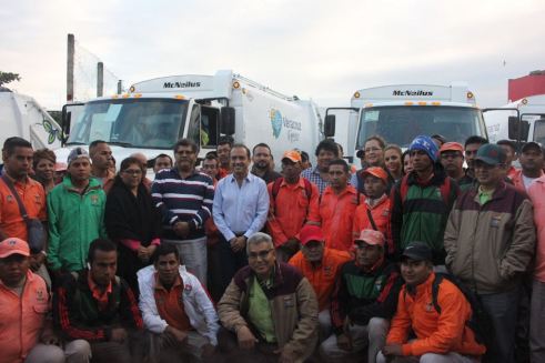 Dan banderazo de trabajos de Limpia Pública en Veracruz (4)